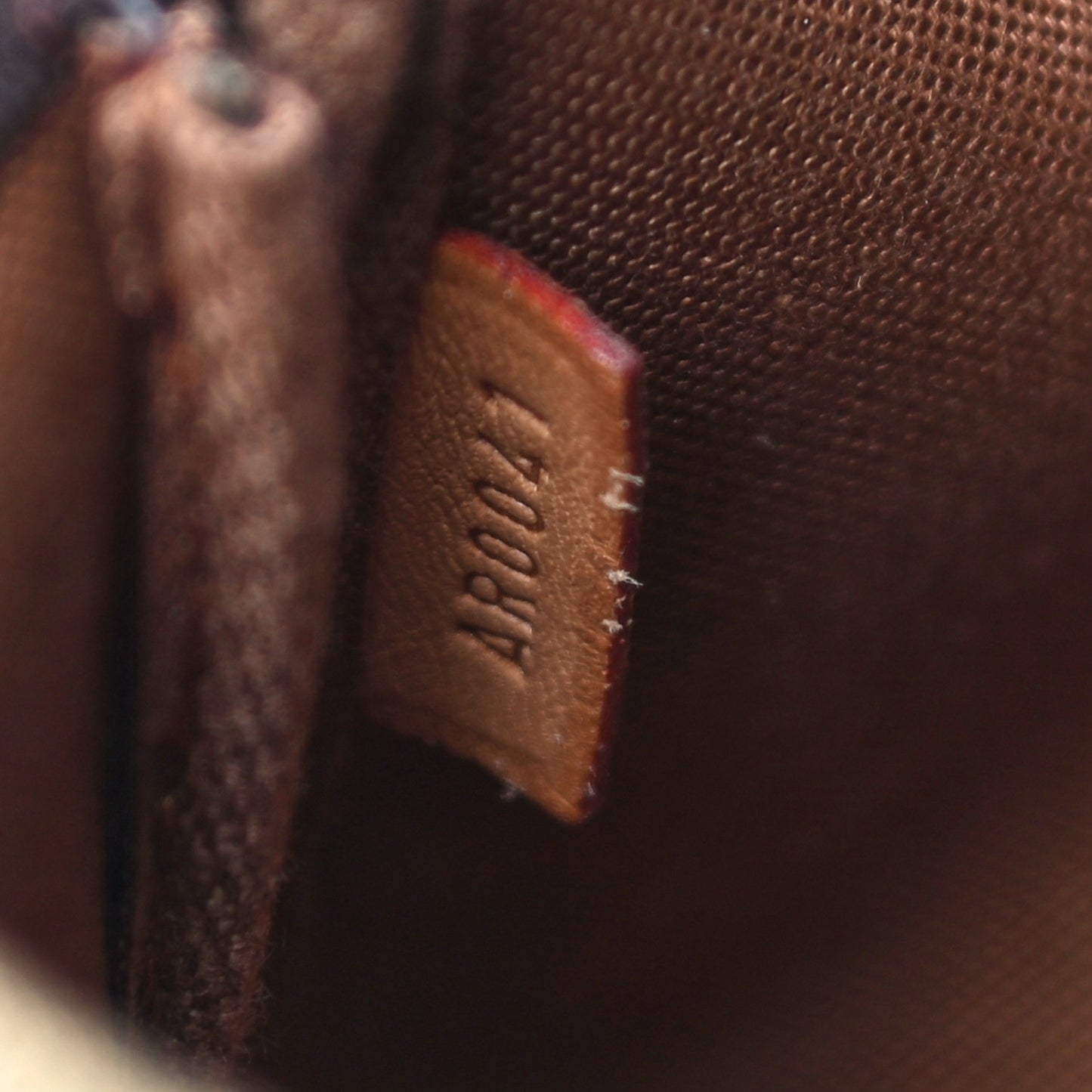 Monogram Graffiti Pochette Accessories Peach