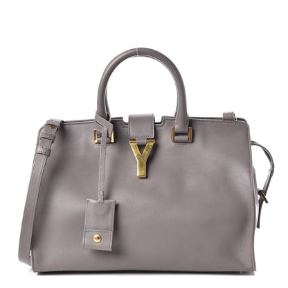 Saint Laurent Calfskin Small Classic Y Cabas Fog 1 of 17