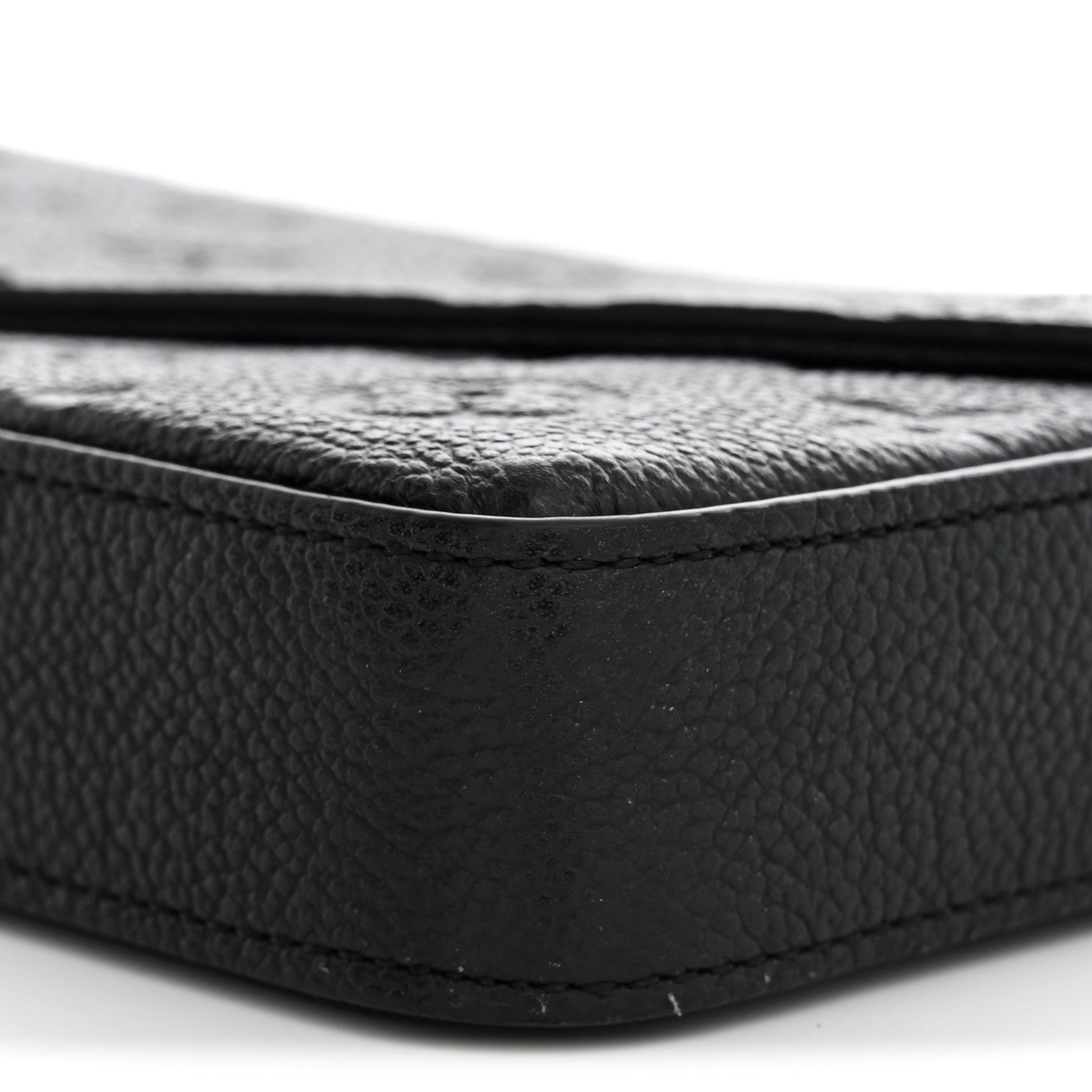 Louis Vuitton Empreinte Pochette Felicie Chain Wallet Black 10 of 11