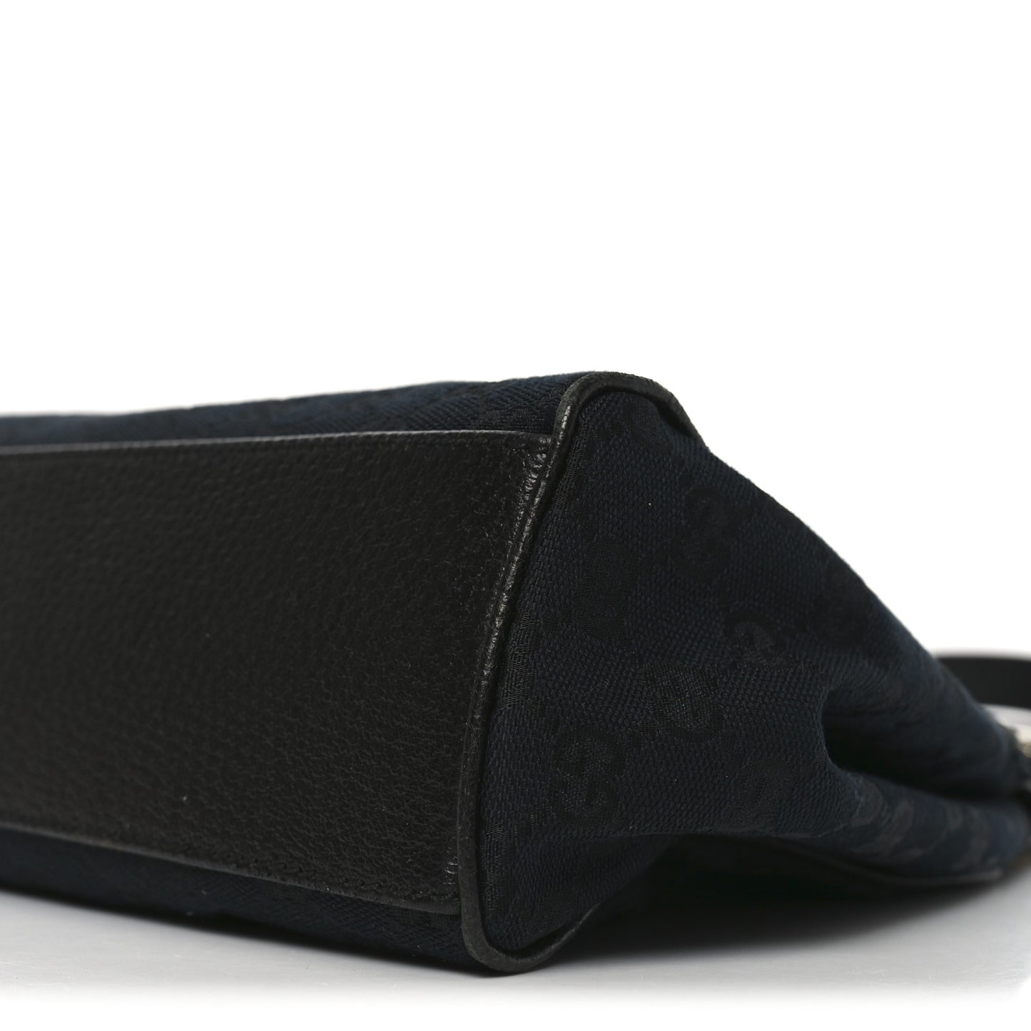 Monogram Medium Charmy Shoulder Bag Black