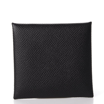 Hermes Epsom Bastia Coin Purse Black 2 of 8