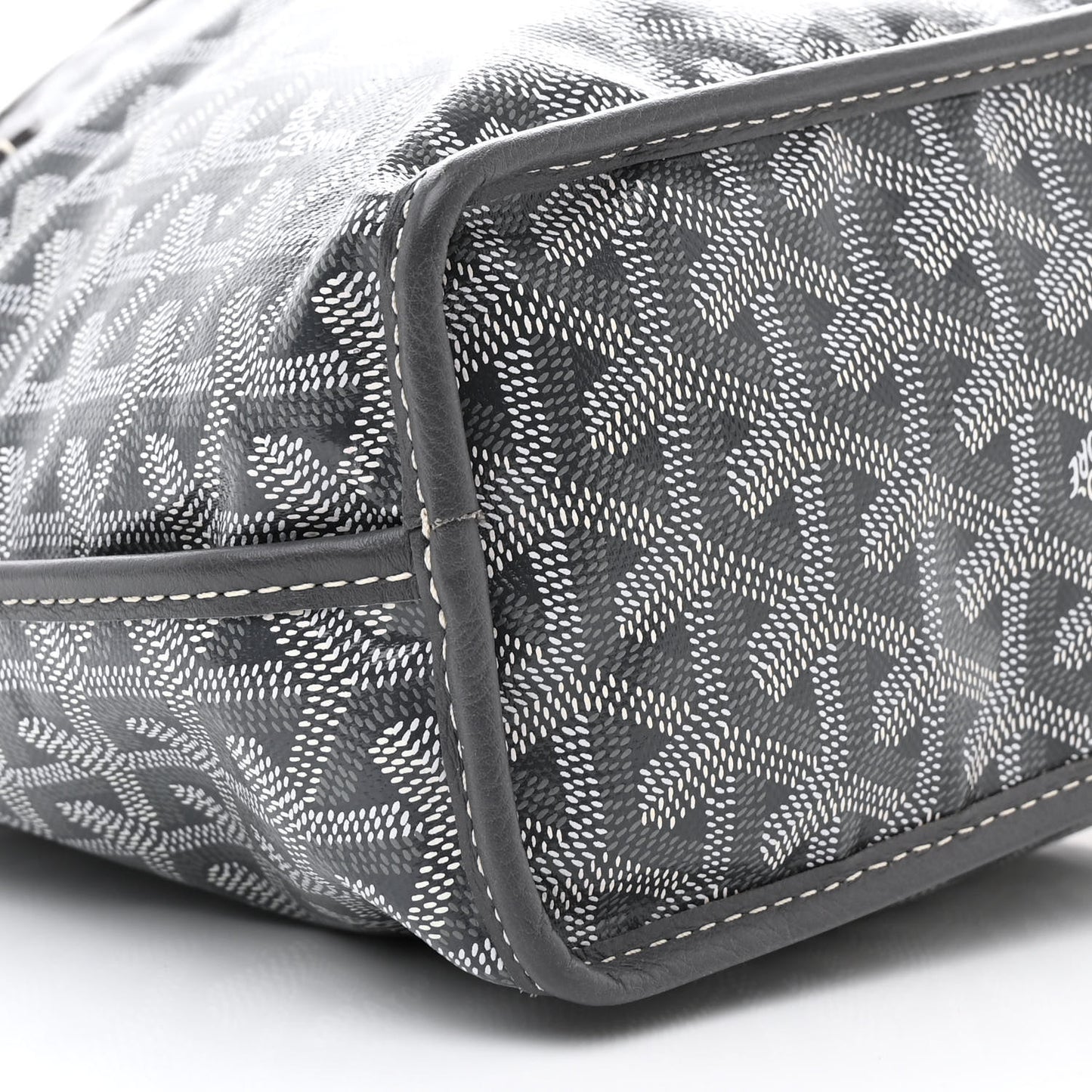 Goyardine Reversible Mini Anjou Grey