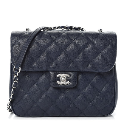 Chanel Caviar Quilted Medium Urban Companion Flap Navy 1 of 10