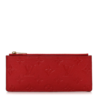 Louis Vuitton Empreinte Curieuse Wallet Zippered Insert Cherry 1 of 11