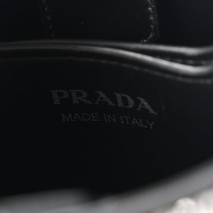 Prada Satin Crystal Small Panier Bucket Bag Metal 6 of 11