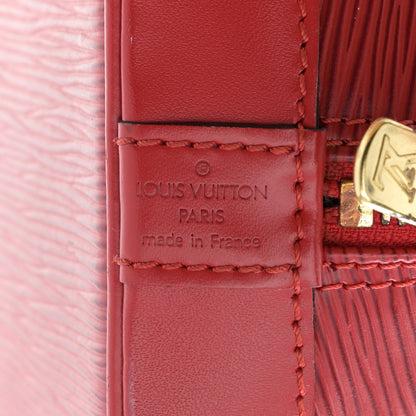 Louis Vuitton Epi Alma PM Castillan Red 6 of 16