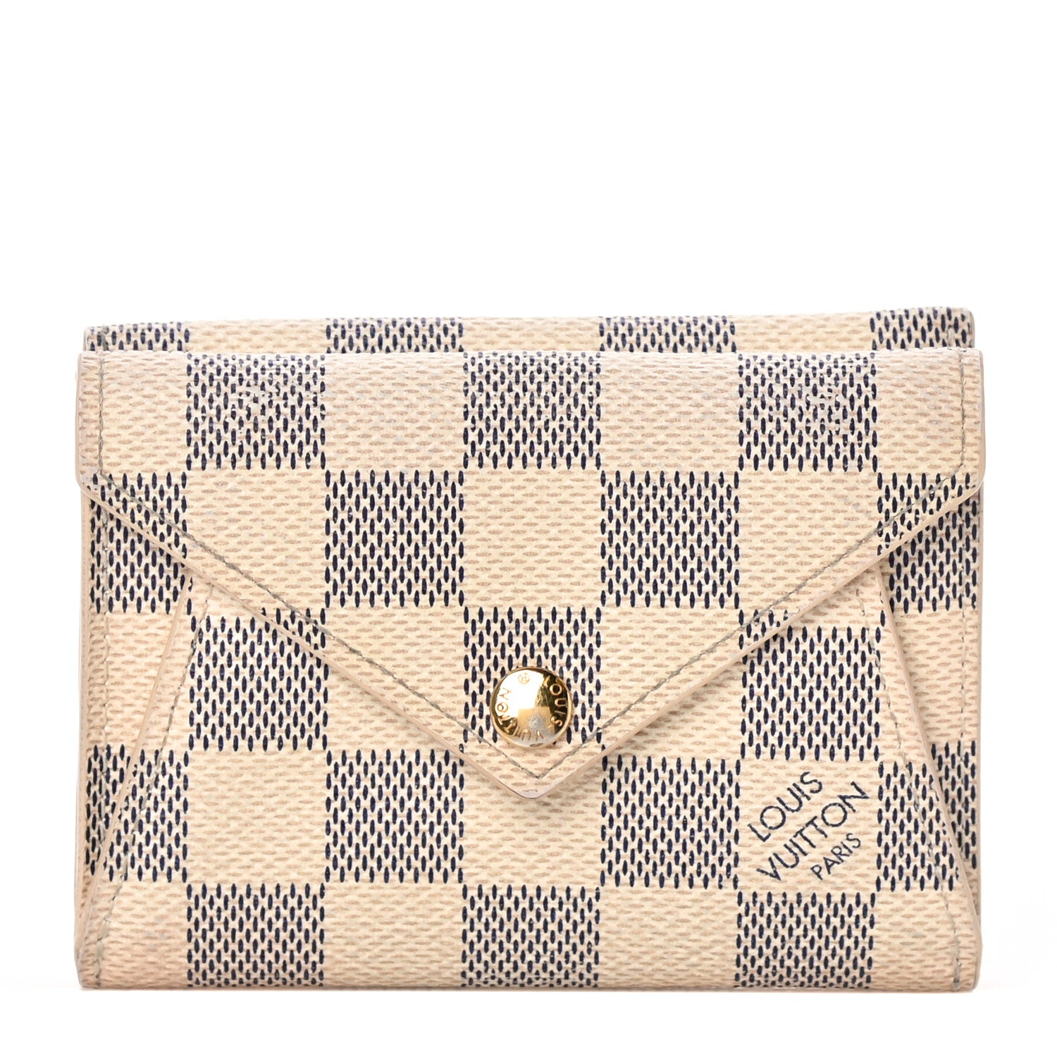Louis Vuitton Damier Azur Compact Origami Wallet 1 of 12
