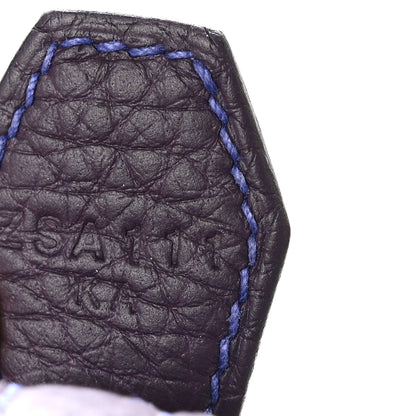 Hermes Taurillon Clemence Horseshoe Bolide 35 Raisin Bleu Electrique 7 of 12