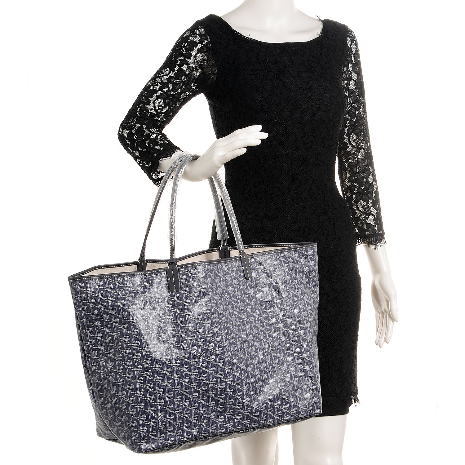 Goyard Goyardine Saint Louis GM Grey 2 of 10