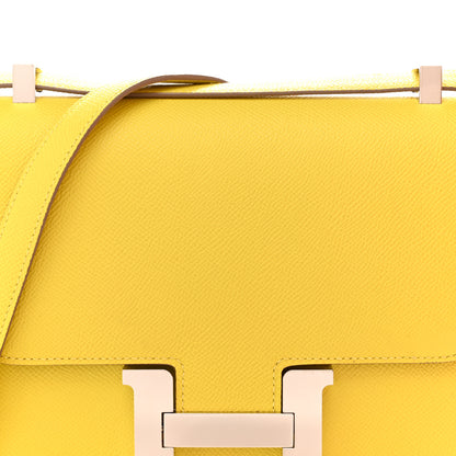 Hermes Epsom Constance 1-24 Lime 9 of 15