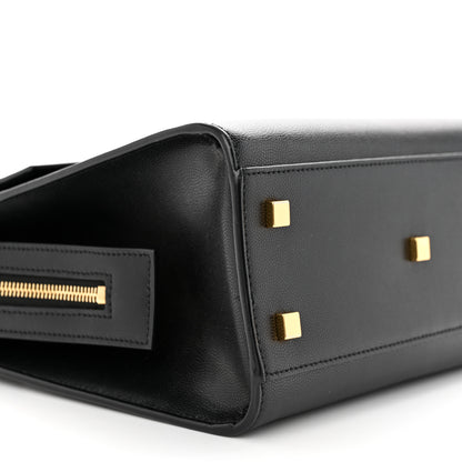Saint Laurent Grain De Poudre Small Uptown Tote Black 9 of 14