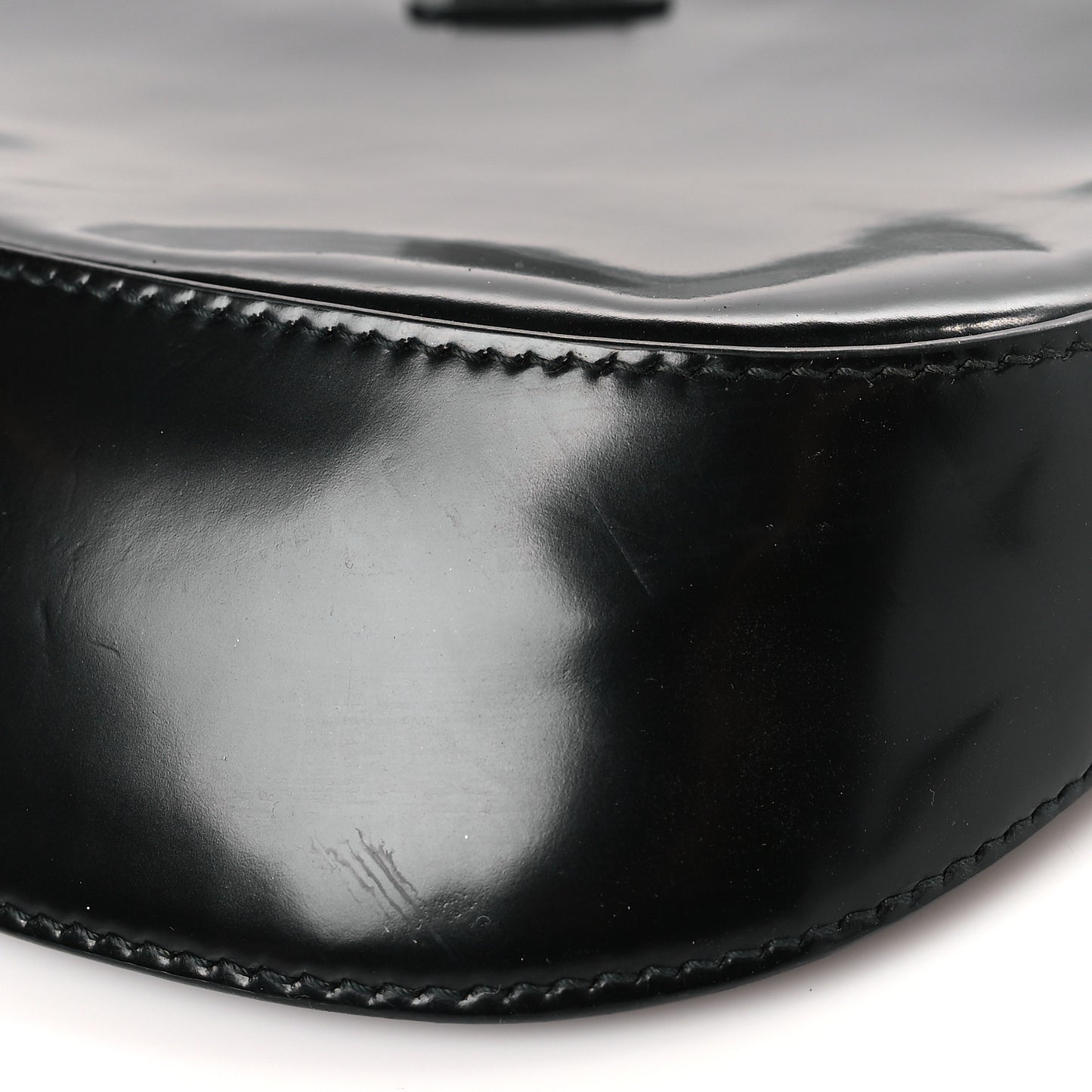 Spazzolato Cleo Shoulder Bag Black