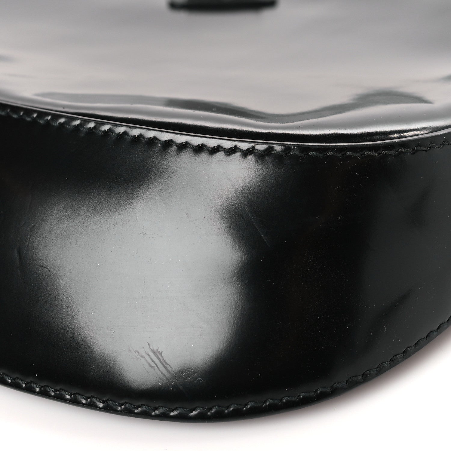 Prada Spazzolato Cleo Shoulder Bag Black 5 of 8