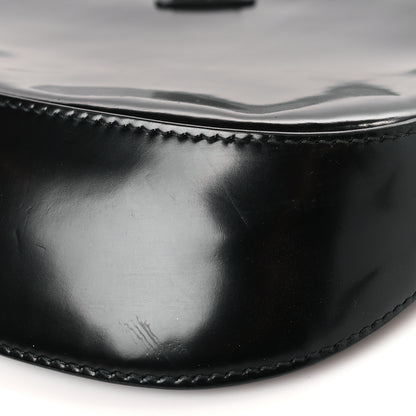 Prada Spazzolato Cleo Shoulder Bag Black 5 of 8