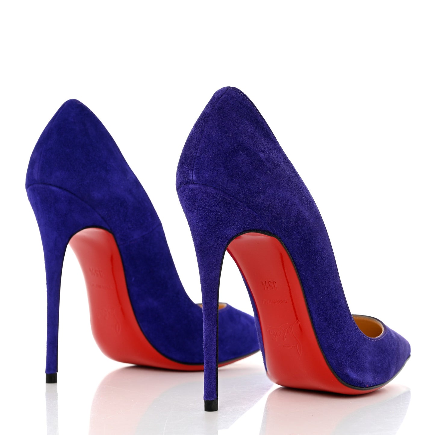 Veau Velours So Kate 100 Pumps 35.5 Purple Drop