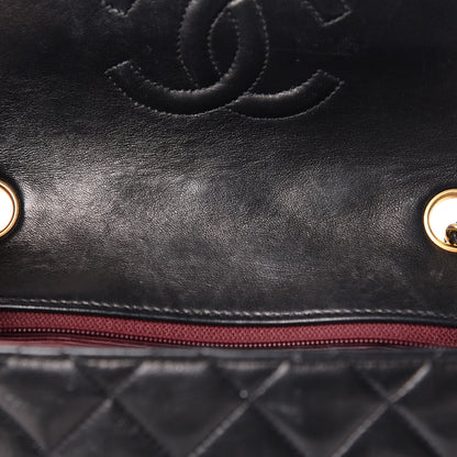 Chanel Lambskin Quilted Mini Square Flap Black 12 of 15