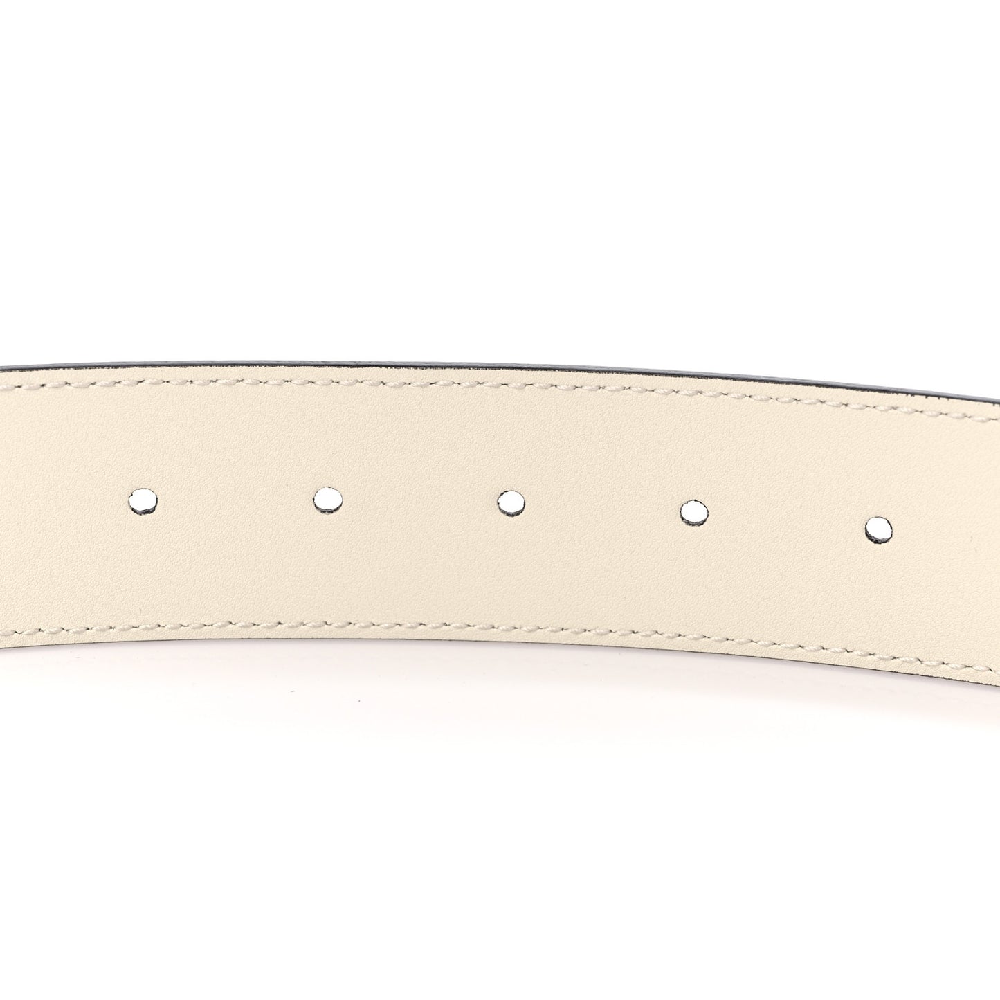 Calfskin Double G 40mm Belt 90 36 White
