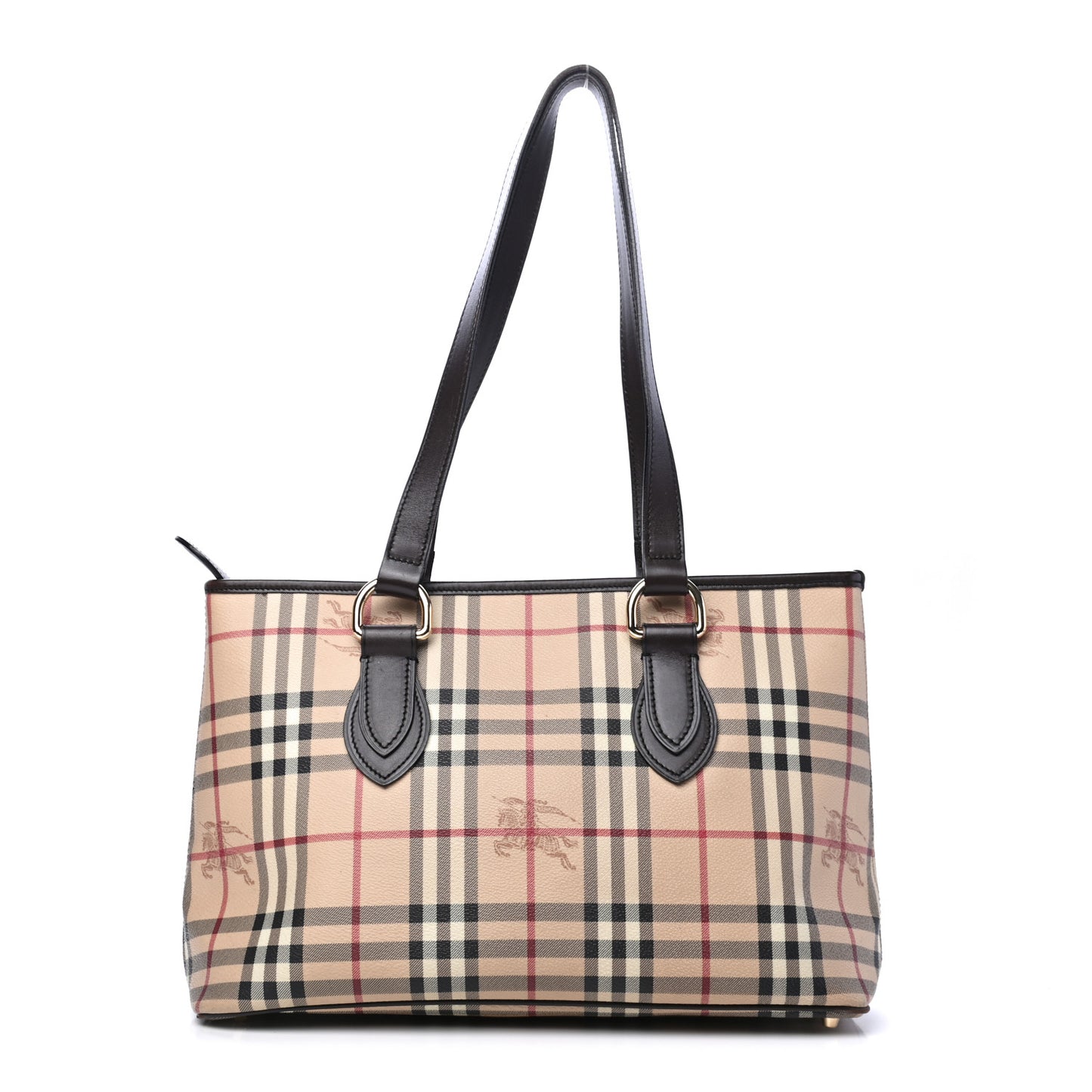 Haymarket Check Medium Regent Tote Chocolate