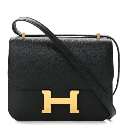 Hermes Epsom Constance 18 Black 1 of 12