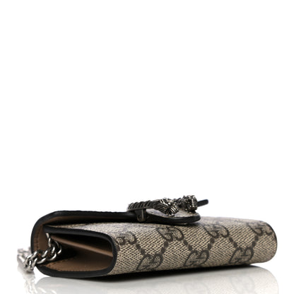 Gucci GG Supreme Monogram Dionysus Coin Purse Taupe 4 of 14