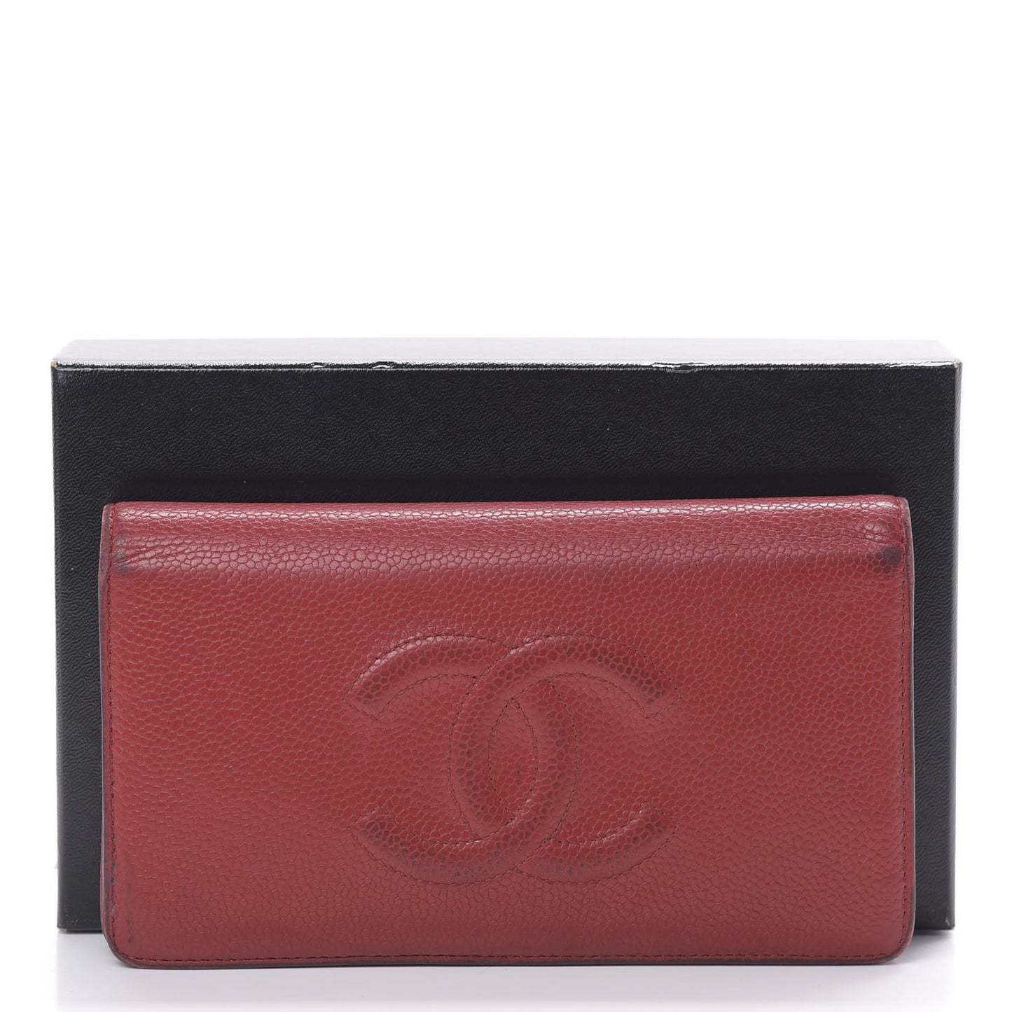 Caviar Timeless CC Yen Wallet Red