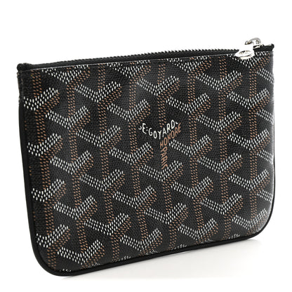 Goyard Goyardine Mini Senat Pochette Black Gold 3 of 8