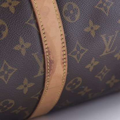 Louis Vuitton Monogram Keepall Bandouliere 55 14 of 15