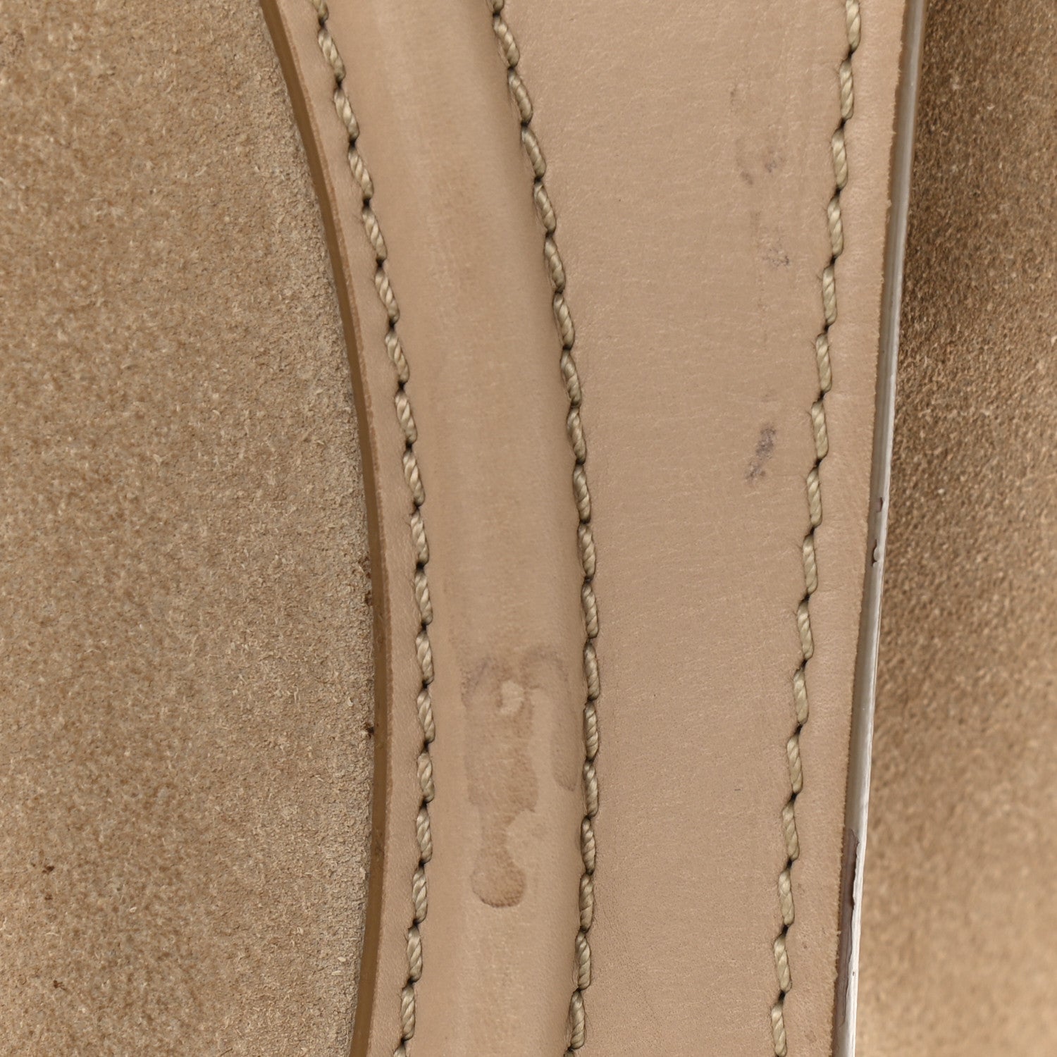 Celine Smooth Calfskin Suede Mini Luggage Camel 11 of 15