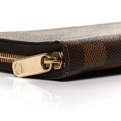 Louis Vuitton Damier Ebene Zippy Organizer Wallet 7 of 9