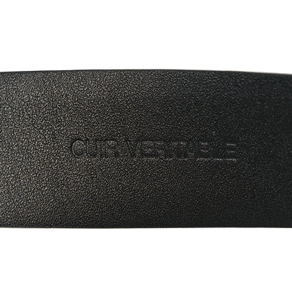 Chanel Calfskin Pearl Crystal CC Belt 90 36 Black 5 of 8