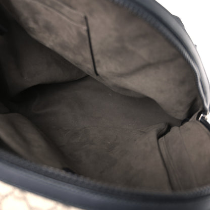 Gucci GG Supreme Monogram Medium Backpack Black 4 of 9