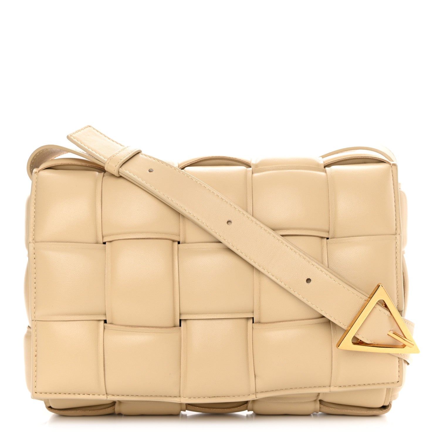 Bottega Veneta Nappa Maxi Intreccio Padded Cassette Crossbody Bag Porridge 1 of 16
