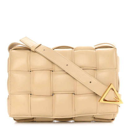 Bottega Veneta Nappa Maxi Intreccio Padded Cassette Crossbody Bag Porridge 1 of 16