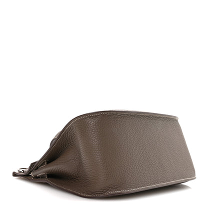 Hermes Taurillon Clemence Jypsiere 28 Etoupe 4 of 10