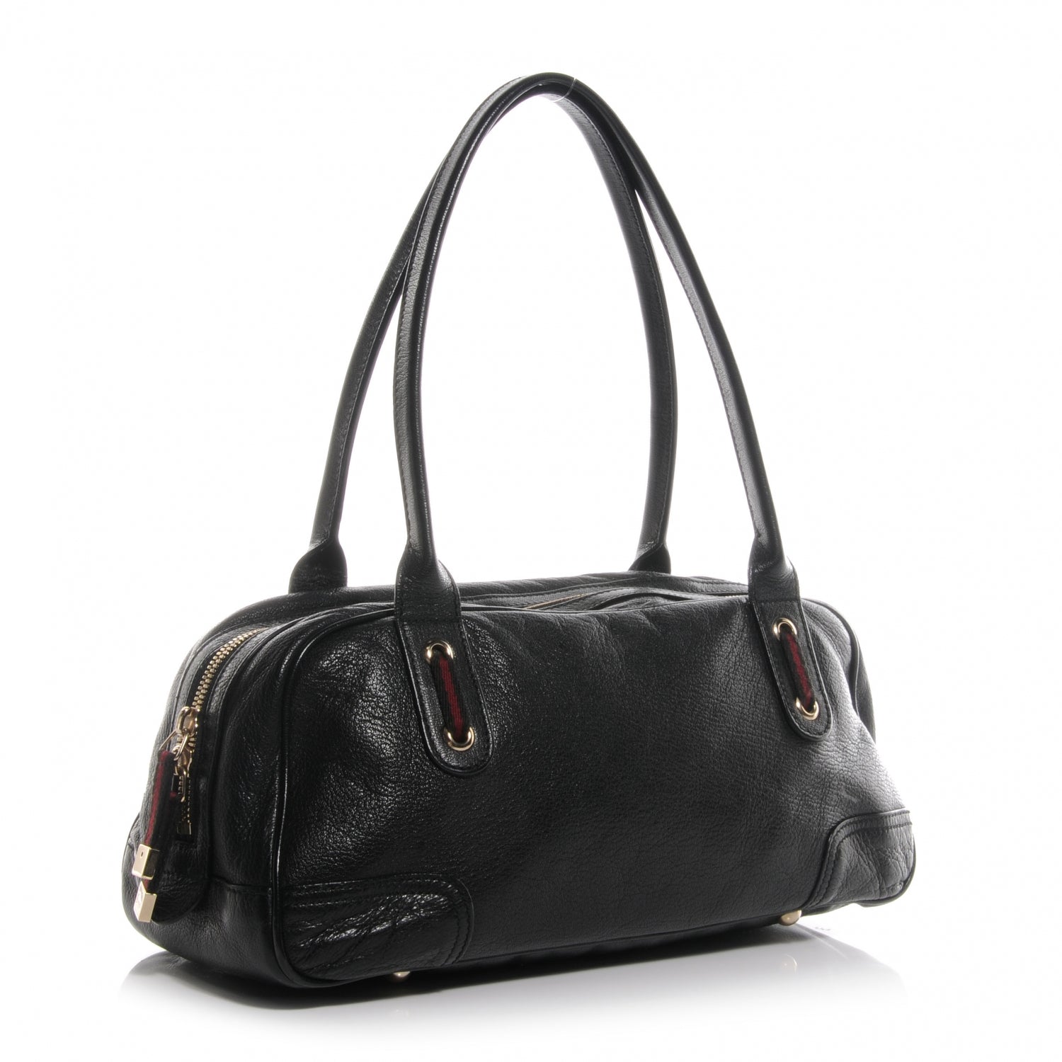 Gucci Calfskin Small Princy Satchel Black 3 of 3