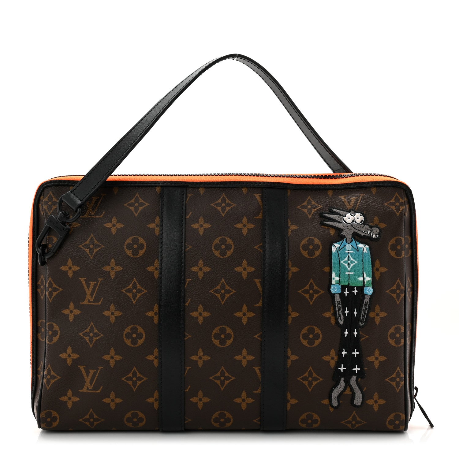Louis Vuitton Monogram Embroidered Cartoon LV Friends Keepall Pouch 1 of 31