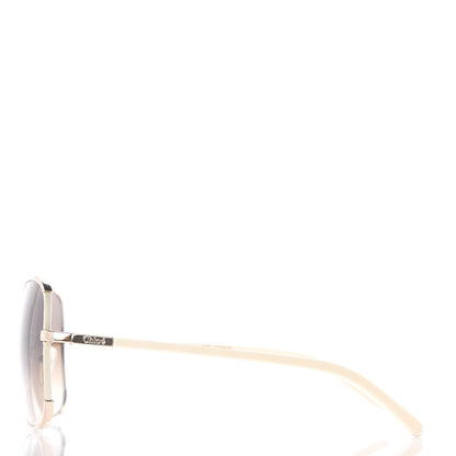 Chloe Square Sunglasses CE109SL Gold Cream 2 of 7