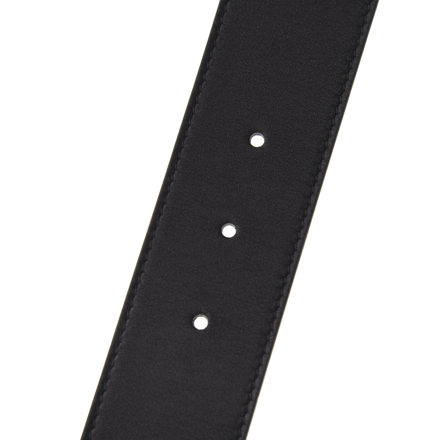 Gucci Calfskin Crystal Feline Belt 90 36 Black 4 of 5