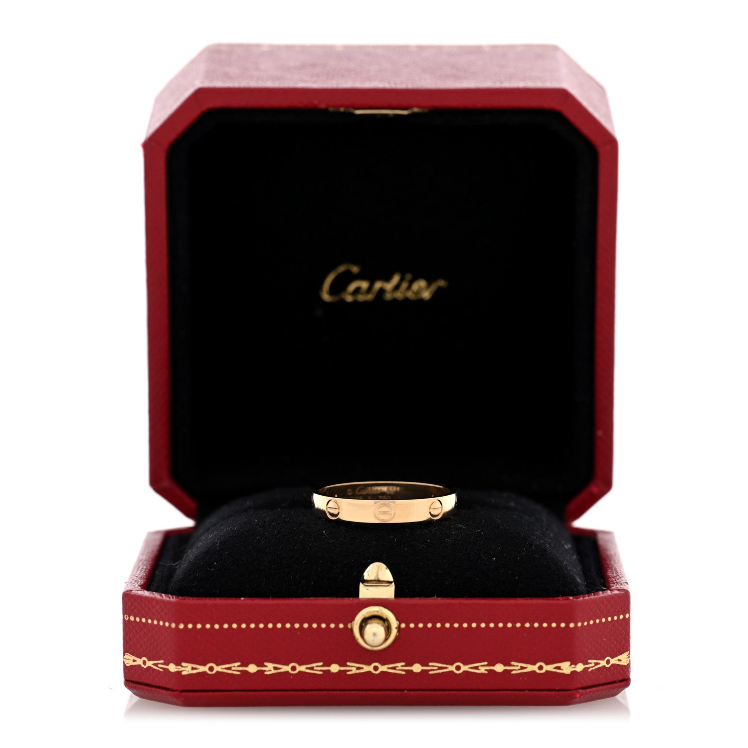 Cartier 18K Yellow Gold 3.5mm LOVE Wedding Band Ring 62 10 5 of 5