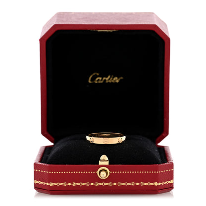 Cartier 18K Yellow Gold 3.5mm LOVE Wedding Band Ring 62 10 5 of 5