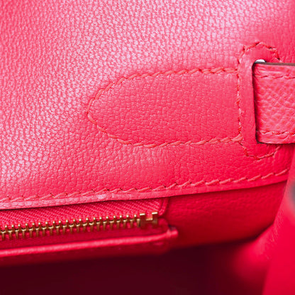 Hermes Epsom Birkin 30 Rose Extreme 27 of 40