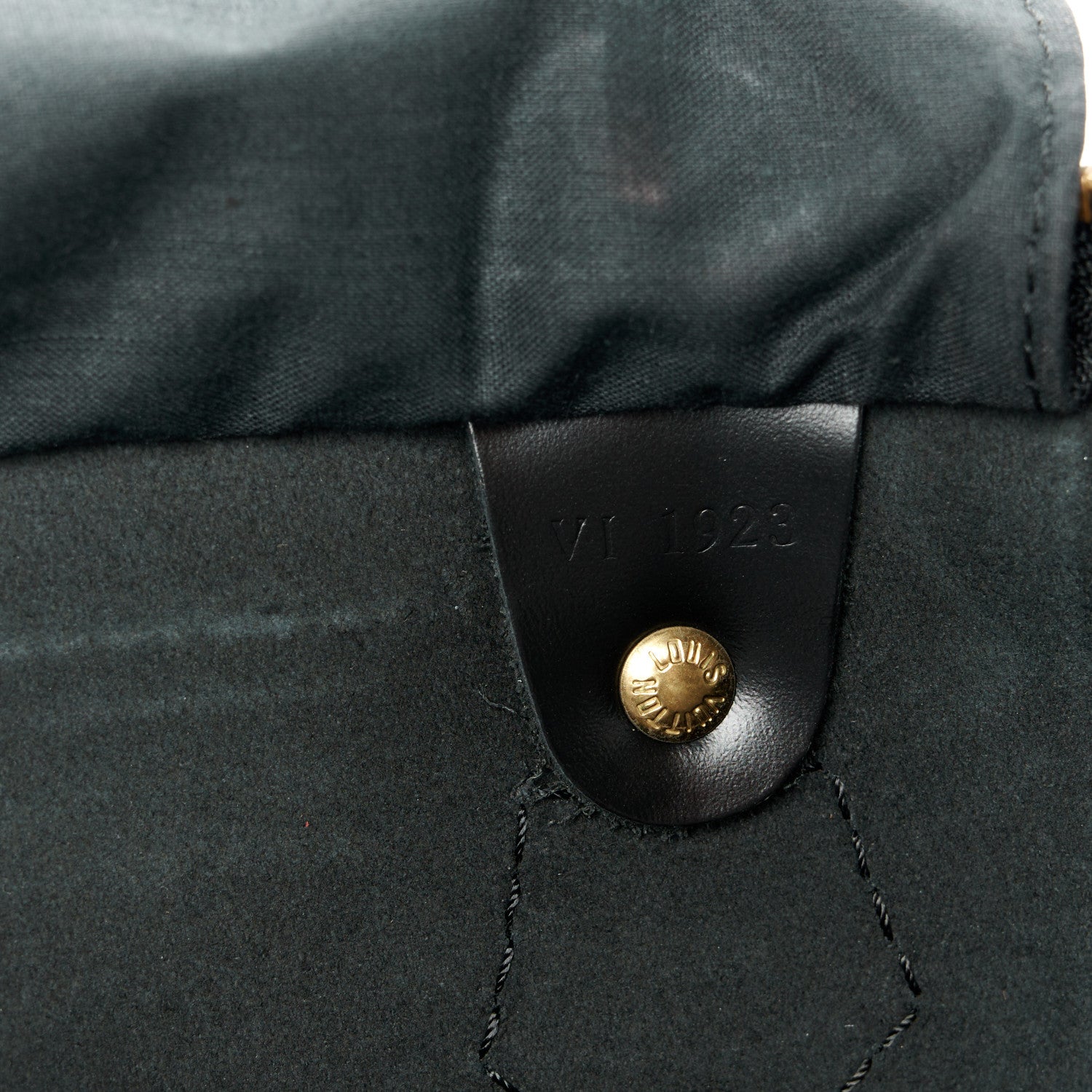 Louis Vuitton Epi Speedy 35 Black 7 of 12