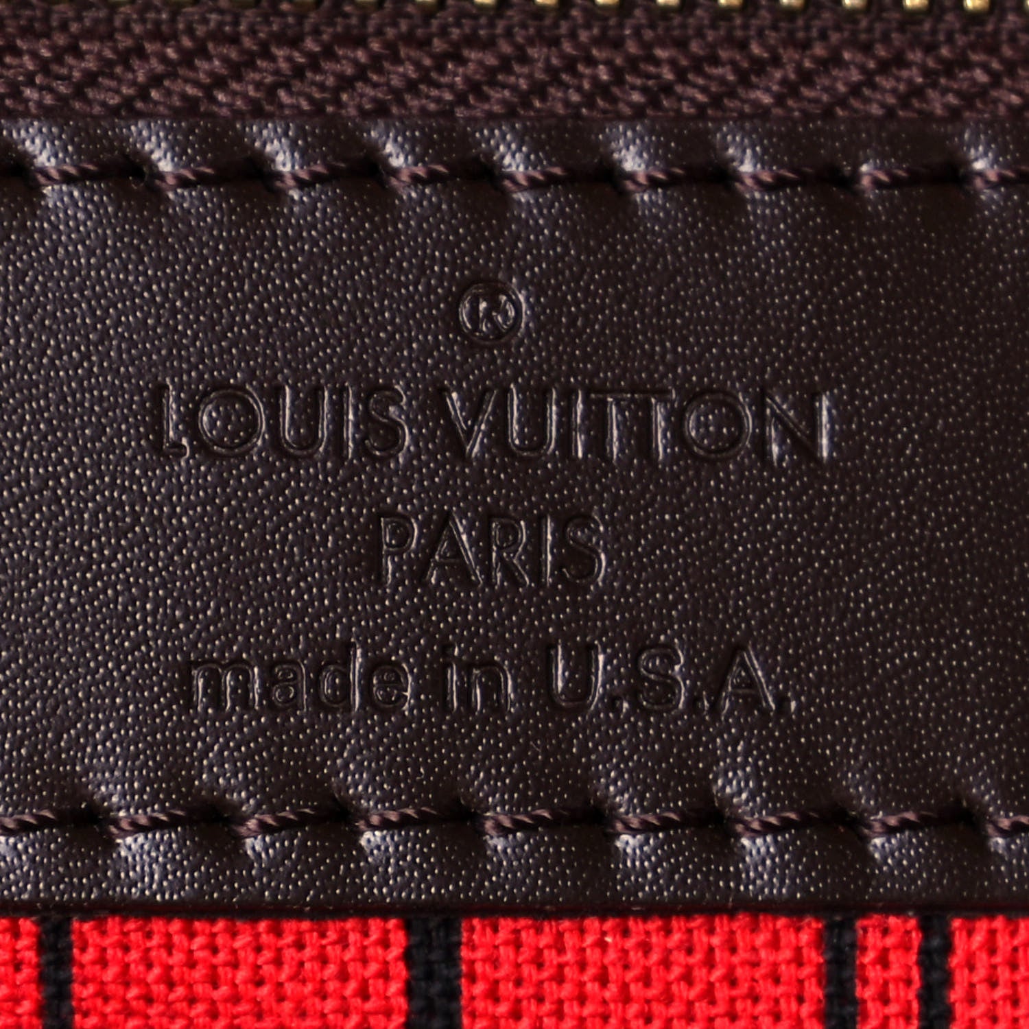 Louis Vuitton Damier Ebene Neverfull MM 6 of 10