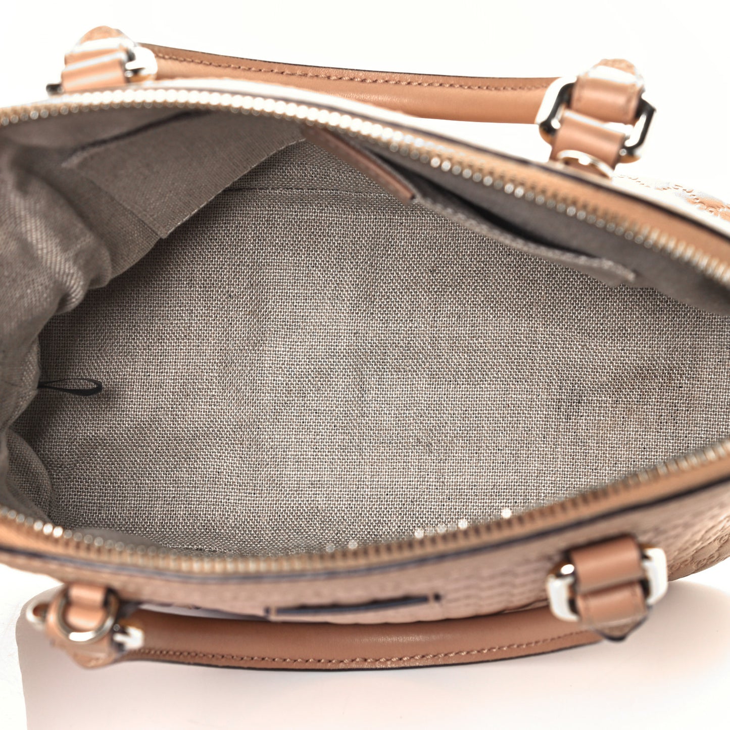 Soft Microguccissima Mini Dome Bag Camelia