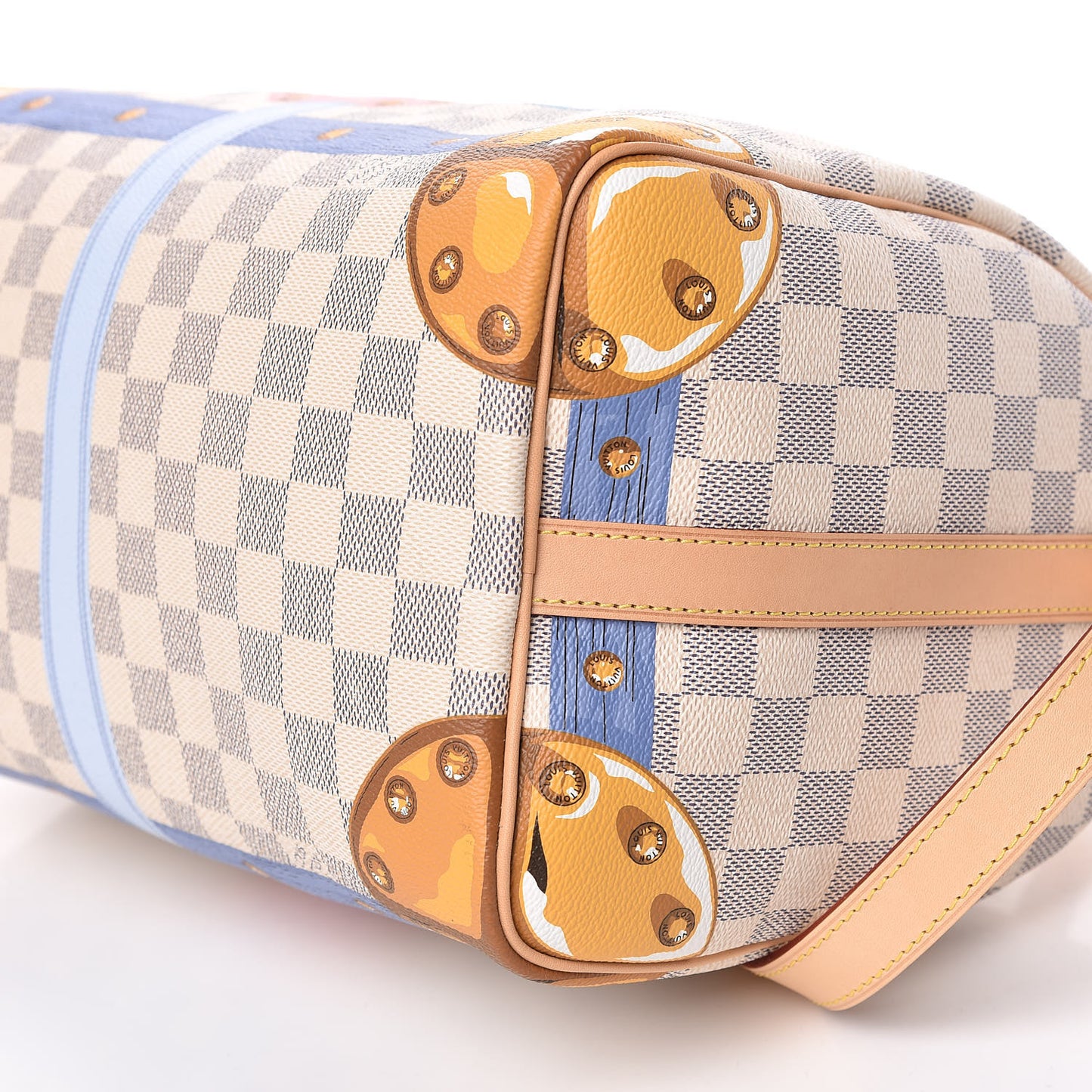 Damier Azur Summer Trunks Speedy Bandouliere 30