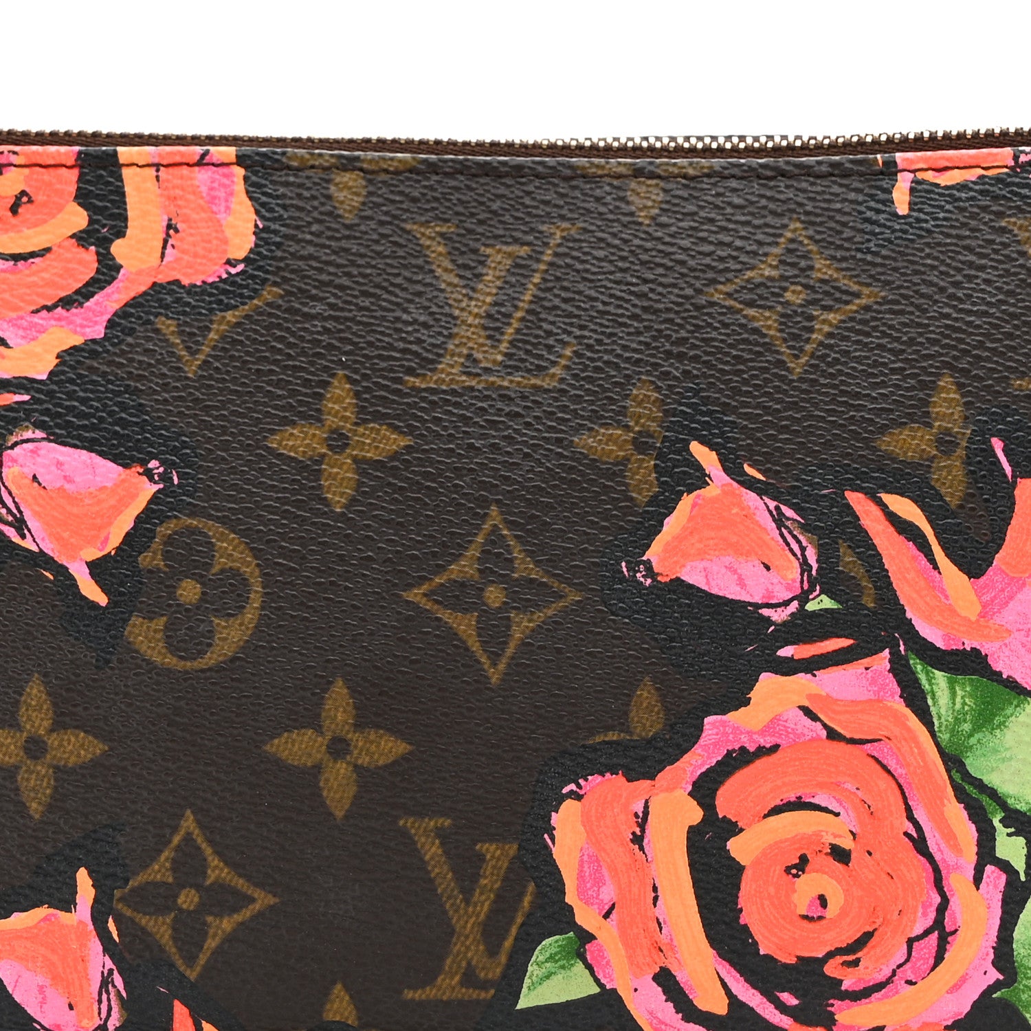 Louis Vuitton Monogram Roses Pochette Accessories 8 of 11