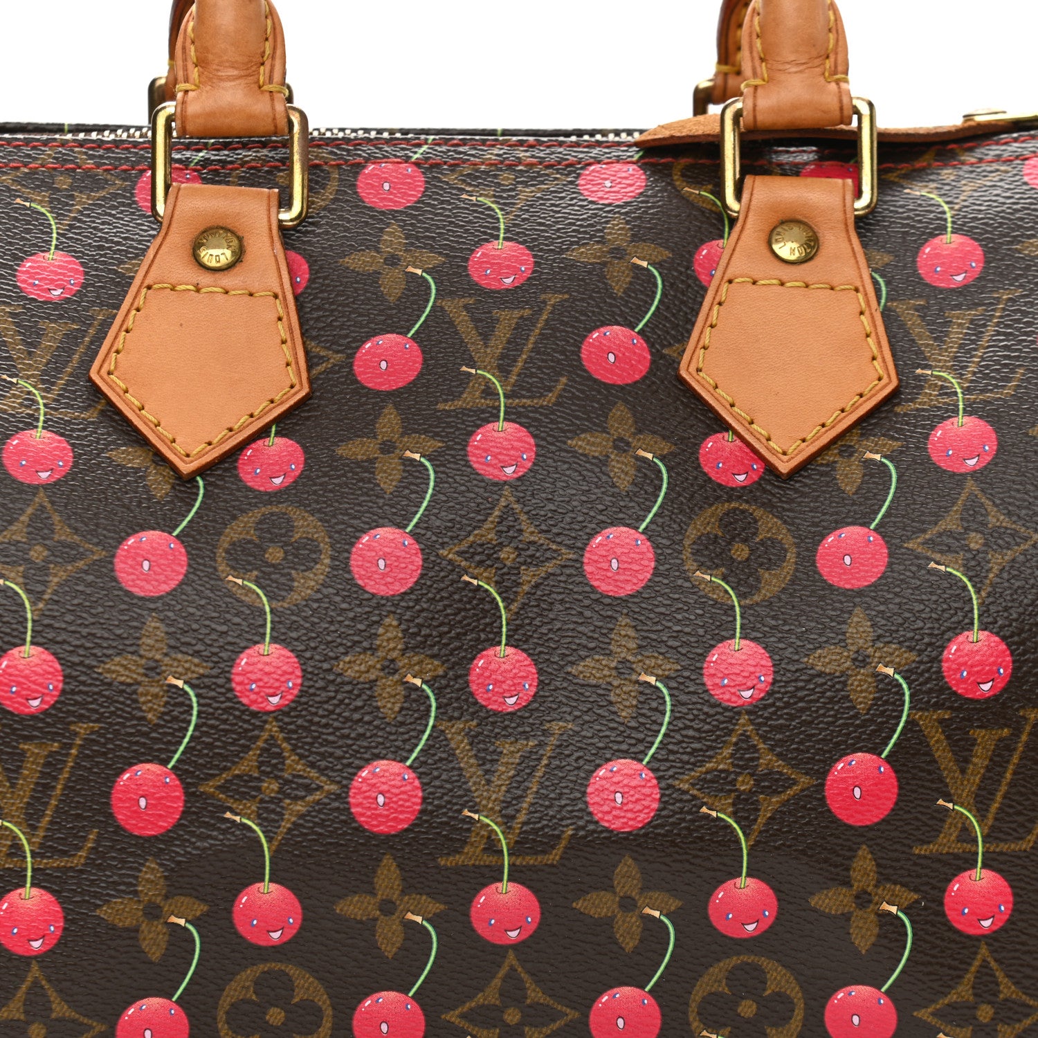 Louis Vuitton Monogram Cerises Speedy 25 8 of 15