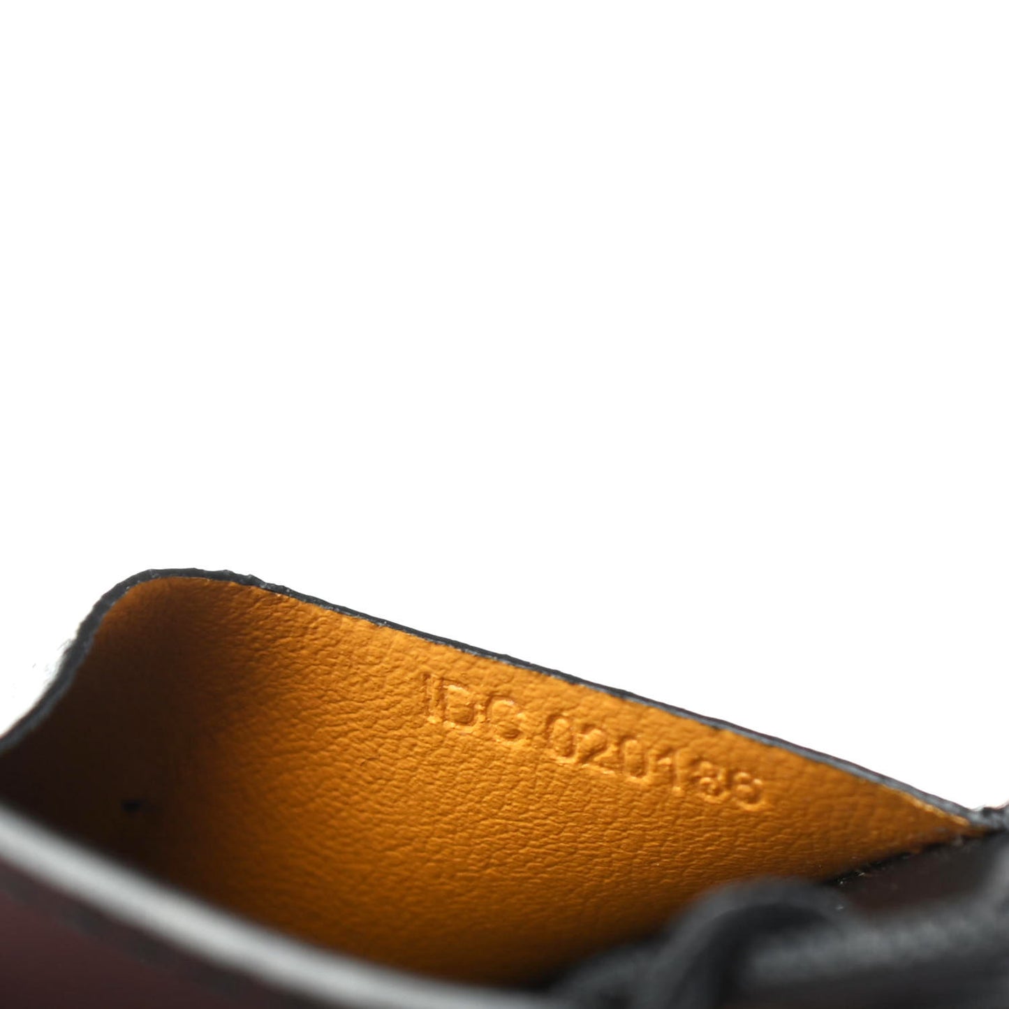 Goyardine Luggage Tag Black