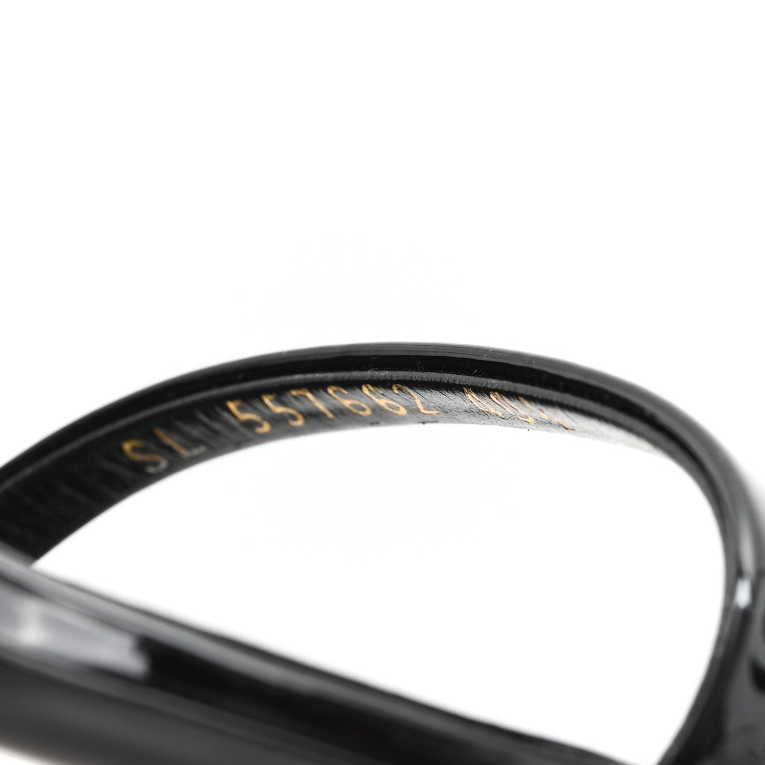 Saint Laurent Patent Calfskin Opyum 110 Sandals 40.5 Black Gold 9 of 10