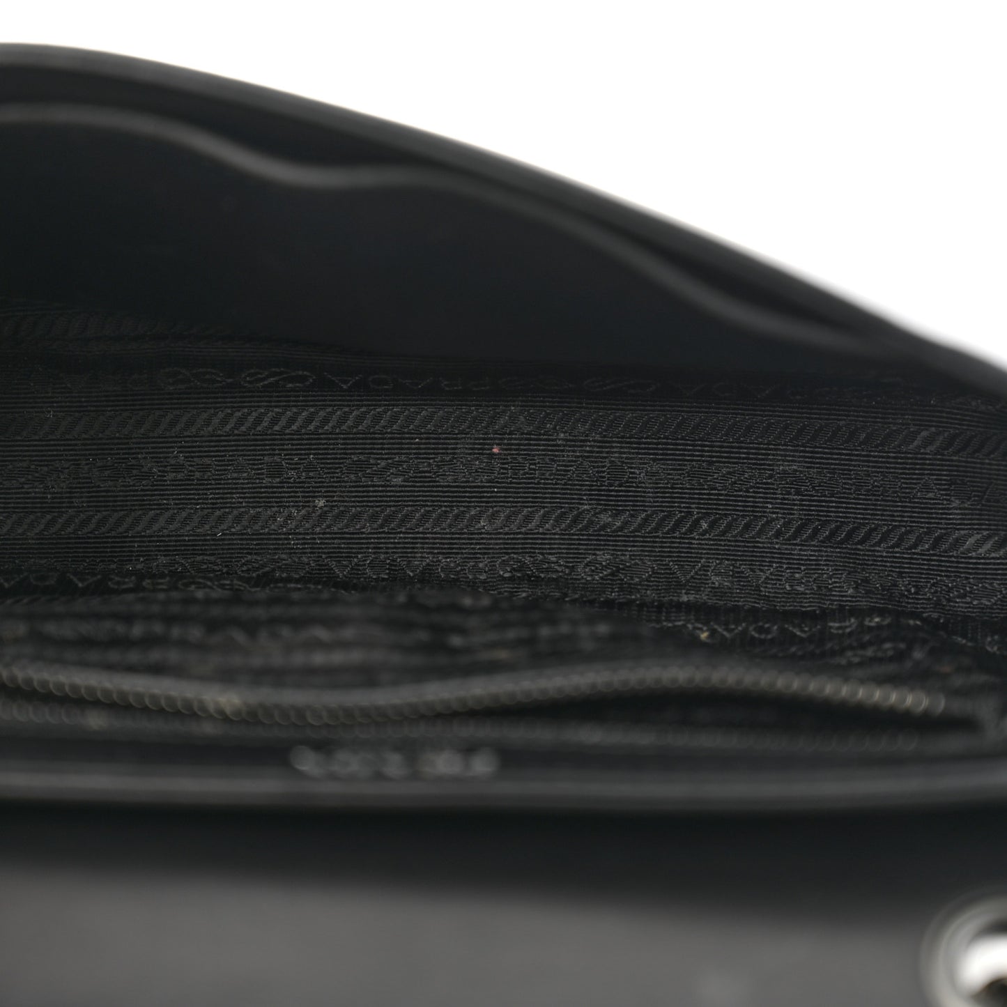 Glace Calfskin Studded Crossbody White Black